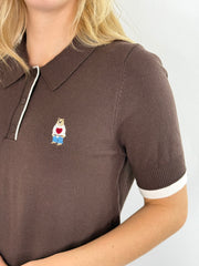 Shirt ST25-00187 Teddy Marron