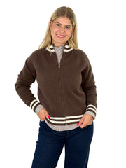 Cardigan CG26-00237 Cozy Brown