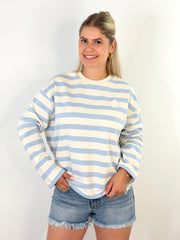 Sweatshirt SW26-00115 Undyed-Soft Blue