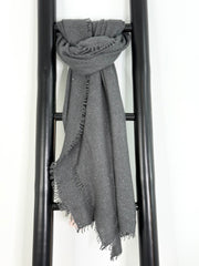 Cashmere Schal Galactic Stars Anthrazit