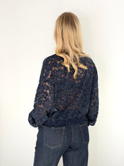 Bluse BL26-00682 Blue