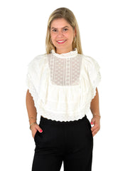 Bluse BL26-00618 White