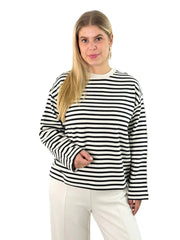 Sweatshirt ST26-00269 Stripe black