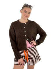 Cardigan CG26-00225 Brown
