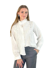 Bluse BL26-00413 White Ibiza