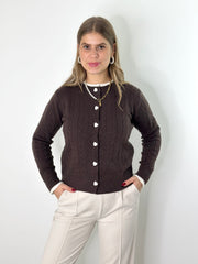 Cardigan CG25-00154 Choco Hearts