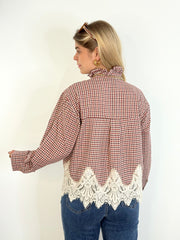 Bluse BL26-00658 Red