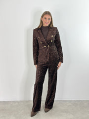 Blazer BZ25-00093 Brown Sequins