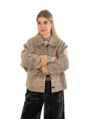 Shirt Jacket JK26-00311 Cognac