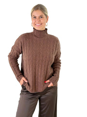 Pullover PL26-00275 Choco