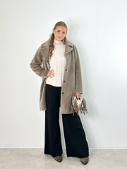 Jacke JK25-00037 Taupe