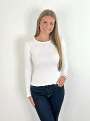 Longsleeve LL25-00068 White