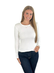 Longsleeve LL25-00068 White
