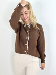 Cardigan CG25-00125 Lace Choco