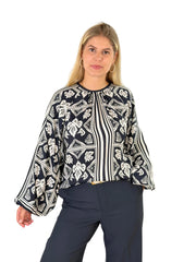 Bluse BL26-00612 Salute Navy