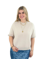 Pullover PL26-00297 Sand