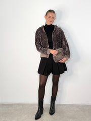 Jacke JK25-00182 Taupe Sequins