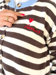 Cardigan CG26-00239 Amour Stripes