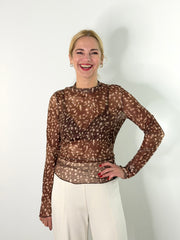 Longsleeve LL26-00094 Light Brown
