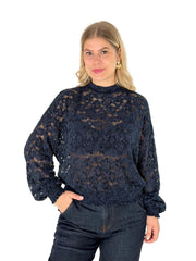 Bluse BL26-00682 Blue