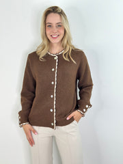 Cardigan CG25-00125 Lace Choco