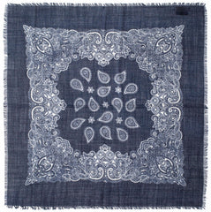 Tuch Navy Mandala