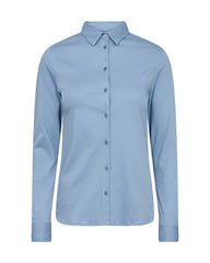 Bluse BL25-00324 Bel Air Blue