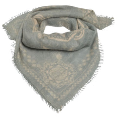 Kaschmir Bandana Ornament Oliv