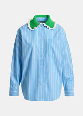 Bluse BL25-00383 Blue