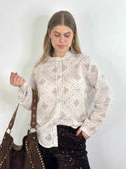 Bluse BL25-00387 Creme Rose