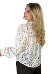 Bluse BL26-00644 Ivory