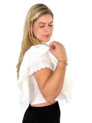 Bluse BL26-00618 White