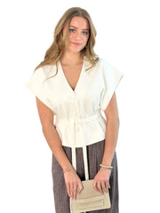 Bluse BL26-00497 Blanc