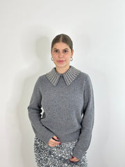 Pullover PL25-00250 Grey Melange