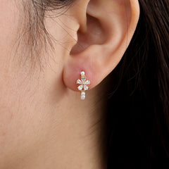 Ohrring pearl gold