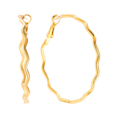 Ohrring Big Twist Gold