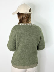 Pullover PL25-00234 Khaki