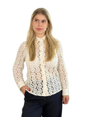 Bluse BL26-00659 Ecru