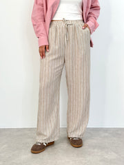 Hose HS25-00172 Beige Stripes