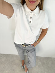 Shirt ST25-00175 White Jewellery