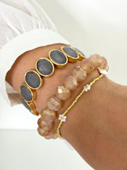 Armband Ice Champagne