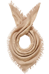 Bandana-Tuch grey-creme-natural