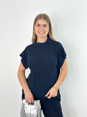 Bluse BL25-00350 Sparkling Navy