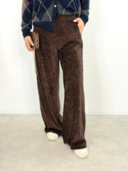 Hose HS26-00340 Glitter Brown