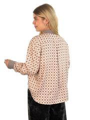 Bluse BL26-00666 rose minimal
