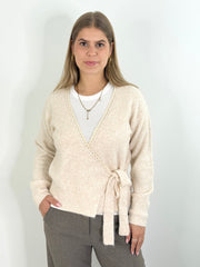 Cardigan CG25-00130 Wrap Beige