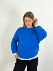 Pullover PL25-00209 Blue