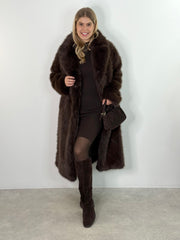 Mantel MA26-00073 Chocolat