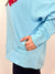Sweatshirt PL24-00010 Blue