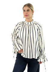 Bluse BL26-00674 Stripe Navy